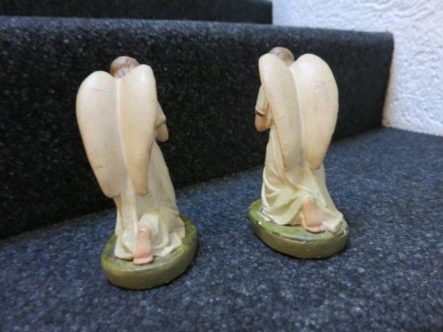 Statuette: zwei Engel, antik – Usato da Reinach BL venduto da santrian 2