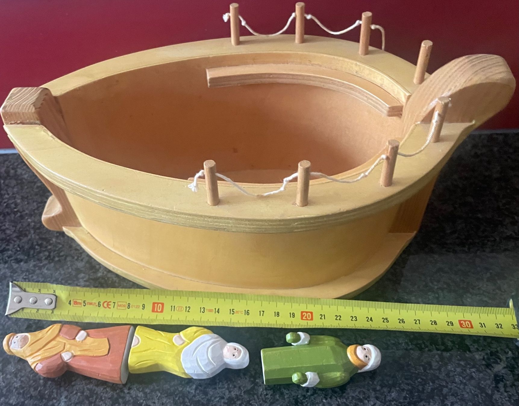 Spielzeuge: Arche Noah, 2 heilig, Holz mit Figuren. – Gebraucht aus Zuerich von poeteterli 5