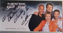 Alain Morisod & Sweet People Autogramm signiert Foto 10x20cm