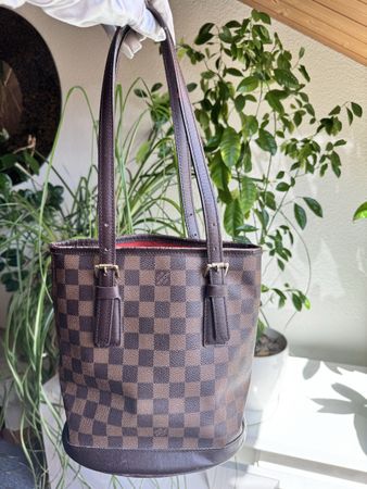 Louis Vuitton Bucket Ebene Damier Original