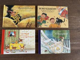 4 Märchenbücher Bruder Grimm 4 Illustratoren Konvolut