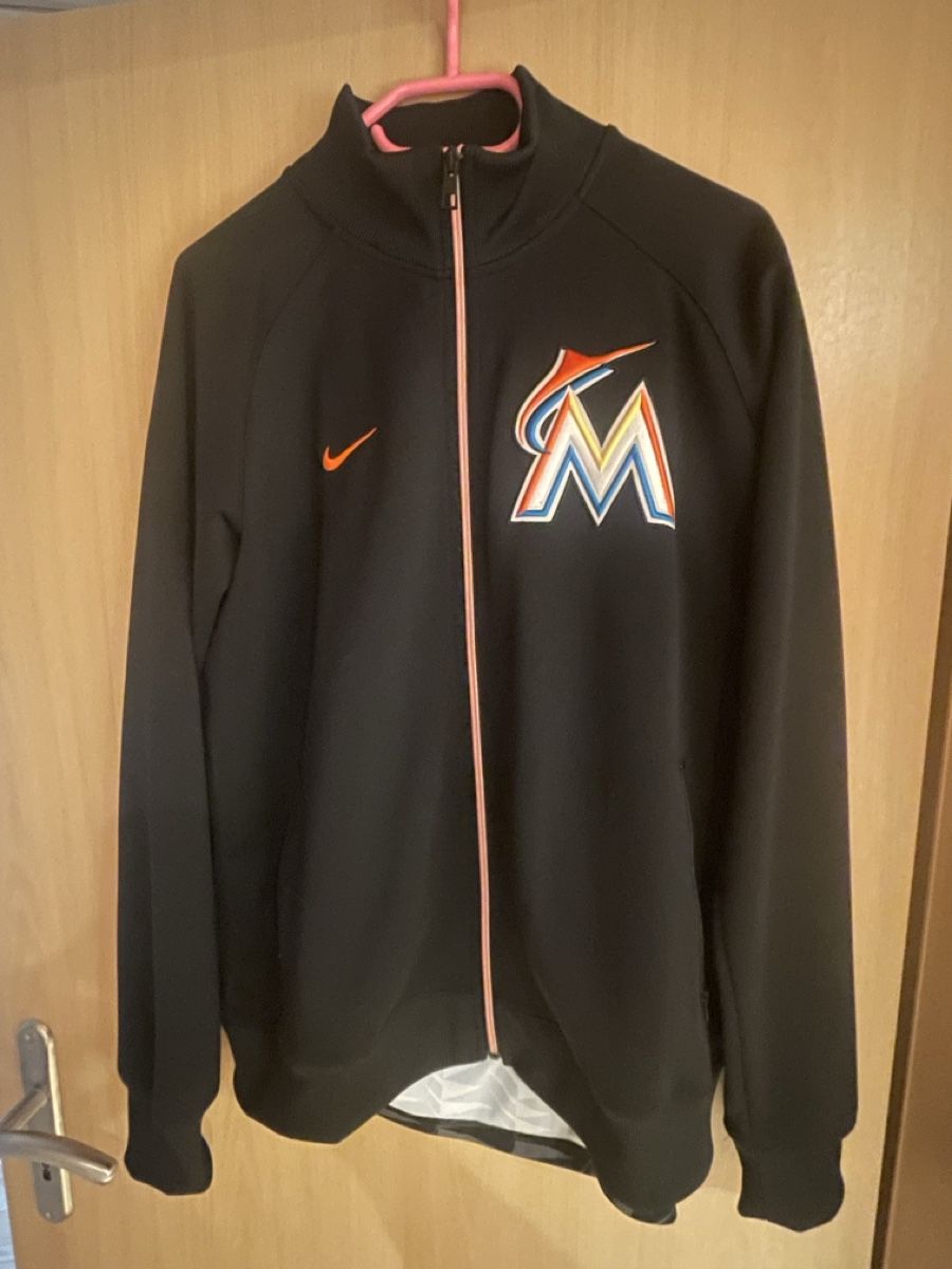 Nike Giacche: Nike Track Jacket Miami Marlins US-Grösse M – Usato da Bretzwil venduto da Norther89
