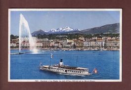 GENEVE - Rade - Bateau CGN