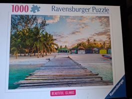 Ravensburger Puzzle Beautiful Islands 1000 Teile gebraucht