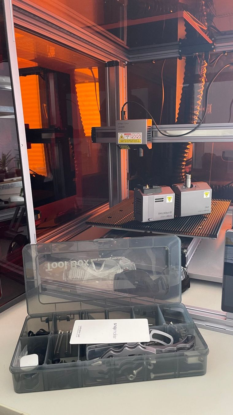 Snapmaker 3D Drucker: 3D-Drucker Snapmaker 2.0 A350 inkl. Gehäuse – Gebraucht aus Rain von  2