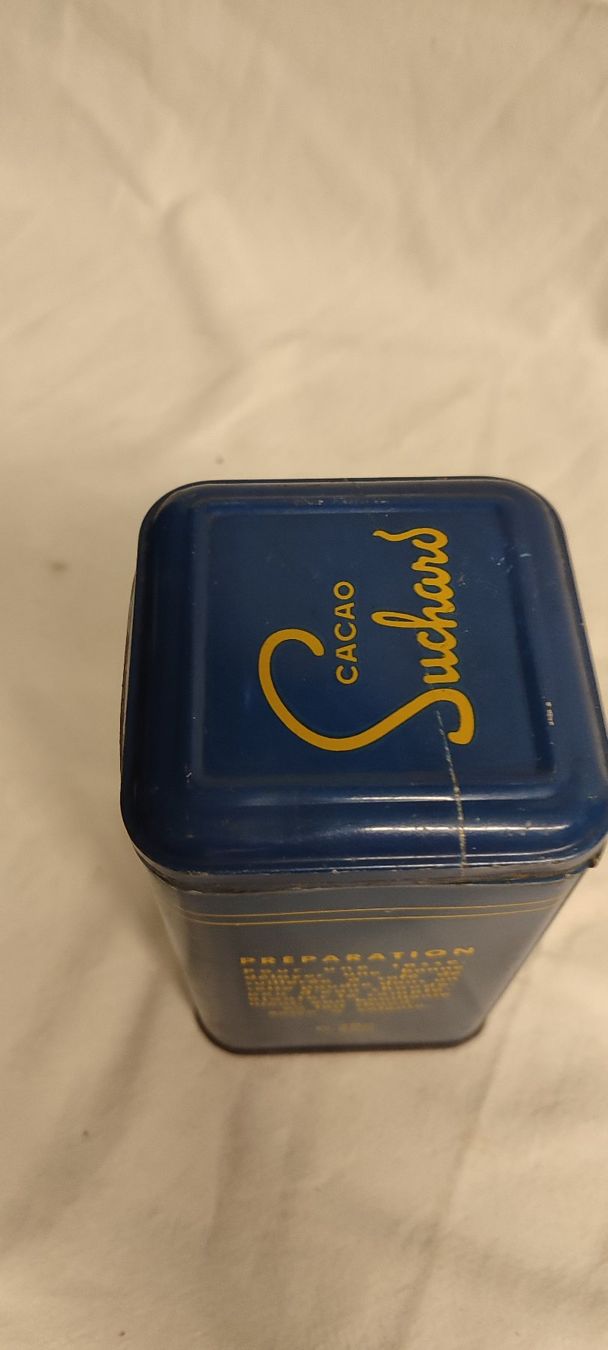 Suchard Barattoli: Wunderschöne alte Blechdose von SUCHARD CACAO  16 cm – Usato da Gelterkinden venduto da MYSTOREFORYOU4460 4