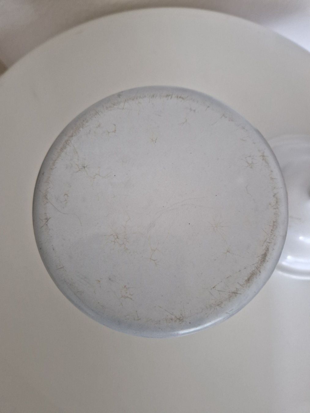 Tutte le decorazioni: Email-Dose mit Deckel weiss 'Café' – Usato da Bern venduto da Antikbatik 5