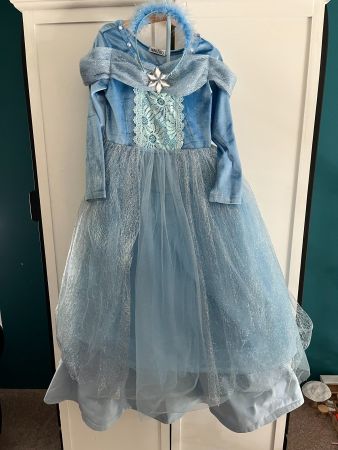Déguisement Princesse bleu taille 130