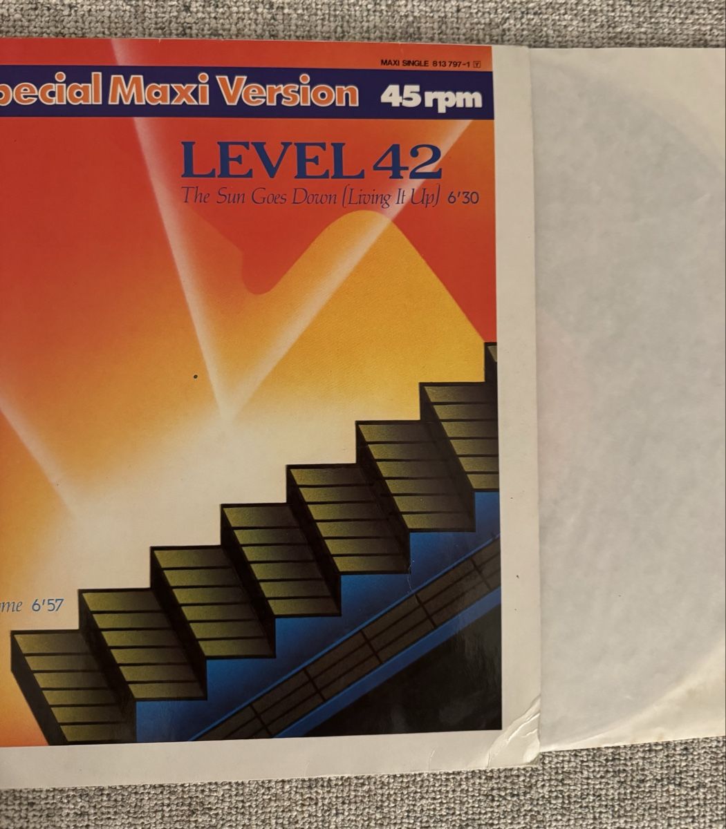 Dischi in vinile: Level 42 - The Sun Goes Down - 12" Maxi - 80s – Usato da Rorbas venduto da BlackstarRecords 2