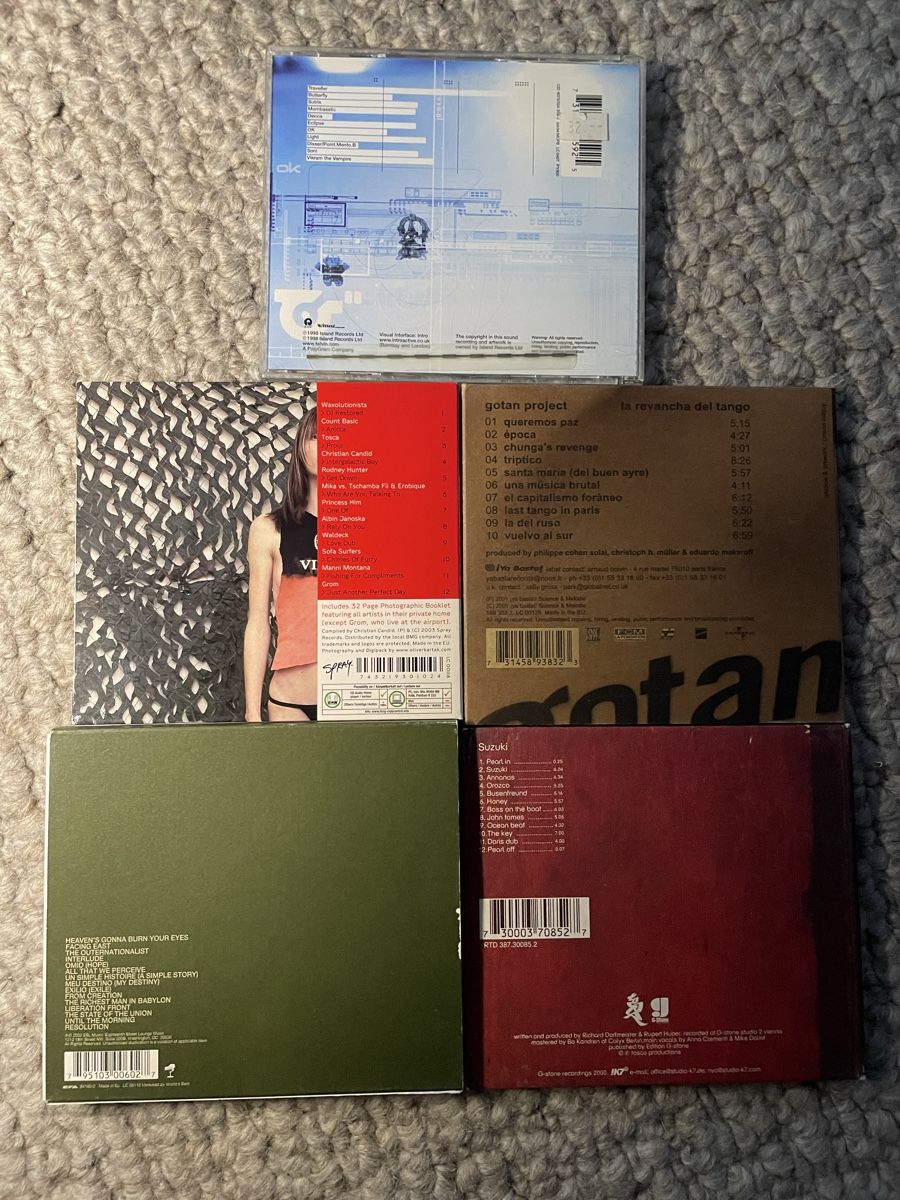 CD: 5x elektronisches Genre – Usato da Reinach AG venduto da trigger7811 1