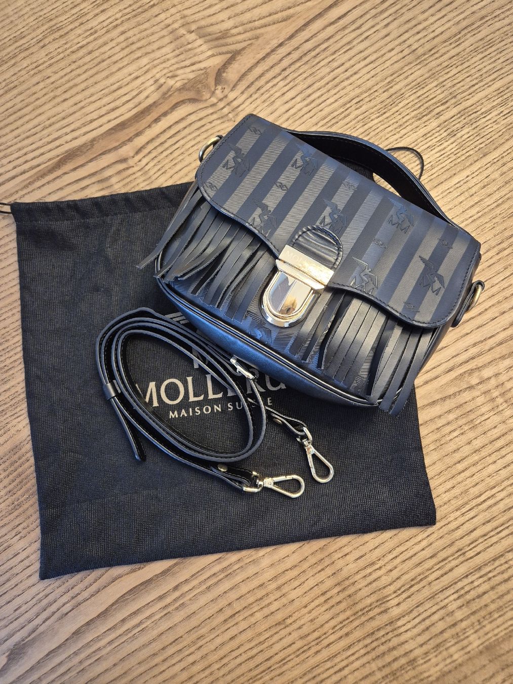 Hallhuber Clutch Hallhuber Tasche Mit Fransen Hallhuber