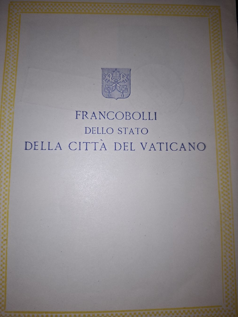 Alle Briefmarken: Briefmarken Vatican 1950 – Gebraucht aus Balgach von SIMEON27 1