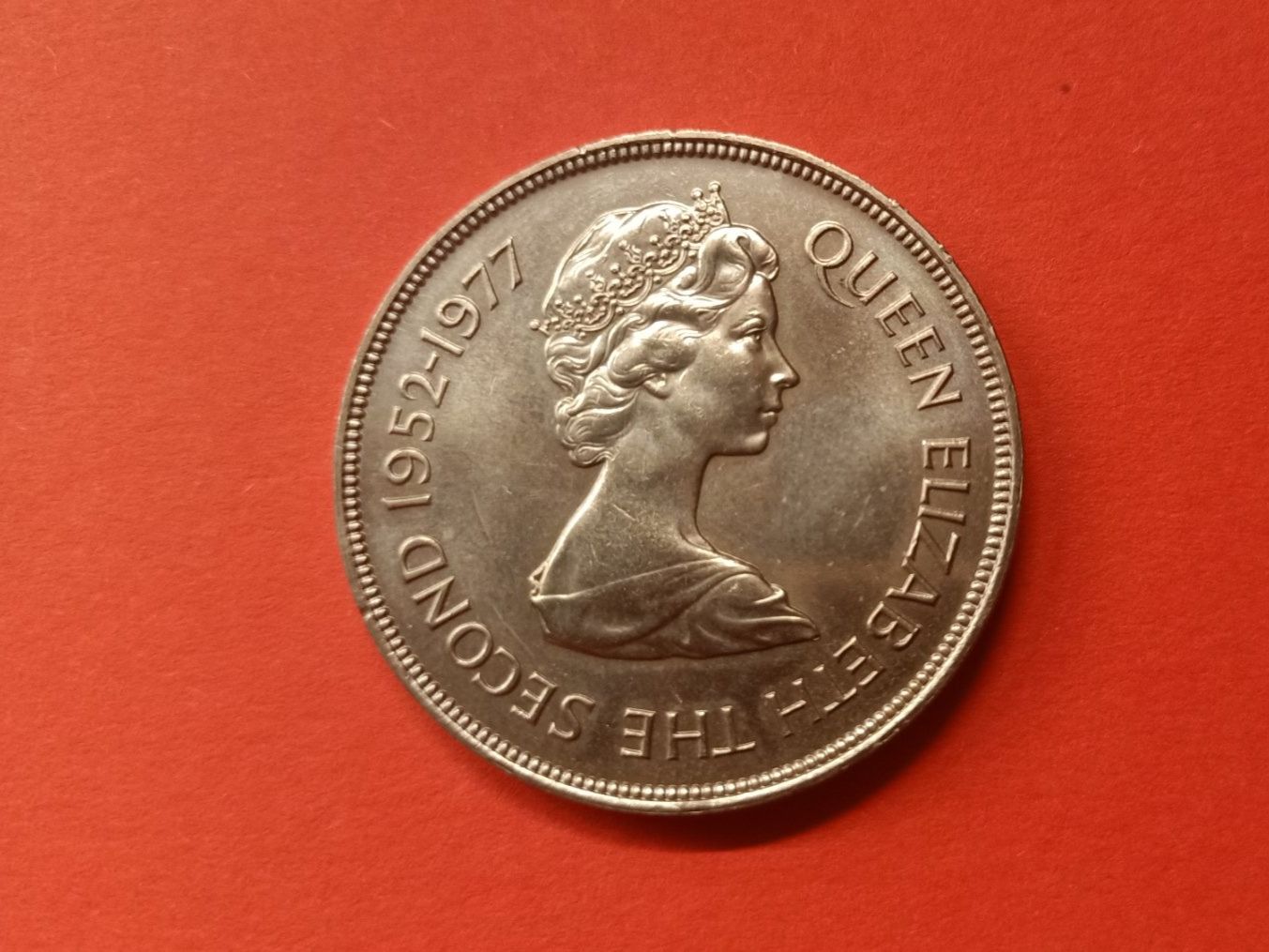 Alle Münzen: 25 pense Queen Elizabeth Grossbritannien – Gebraucht aus Trübbach von Adam123456 3