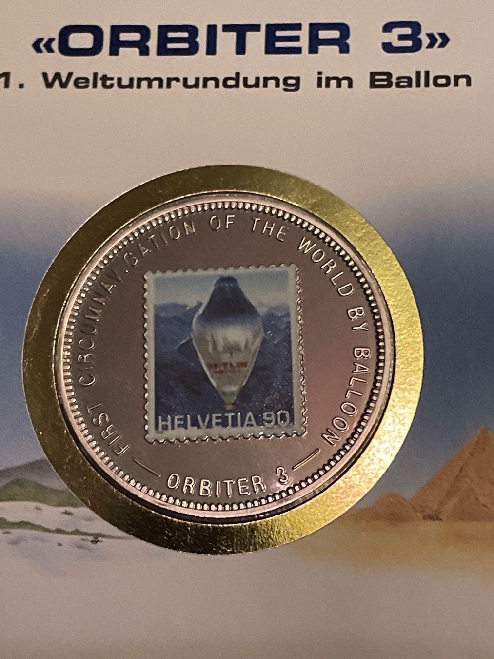 Alle Münzen: Numisbrief Orbiter 3 – Neu (gemäss Beschreibung) aus Schlossrued von Julio25 1