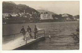 ST. MORITZ Militär 1914, 3 Männer in Uniform