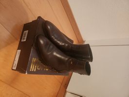 Roberto Cavalli Stiefel braun Leder Grösse 43