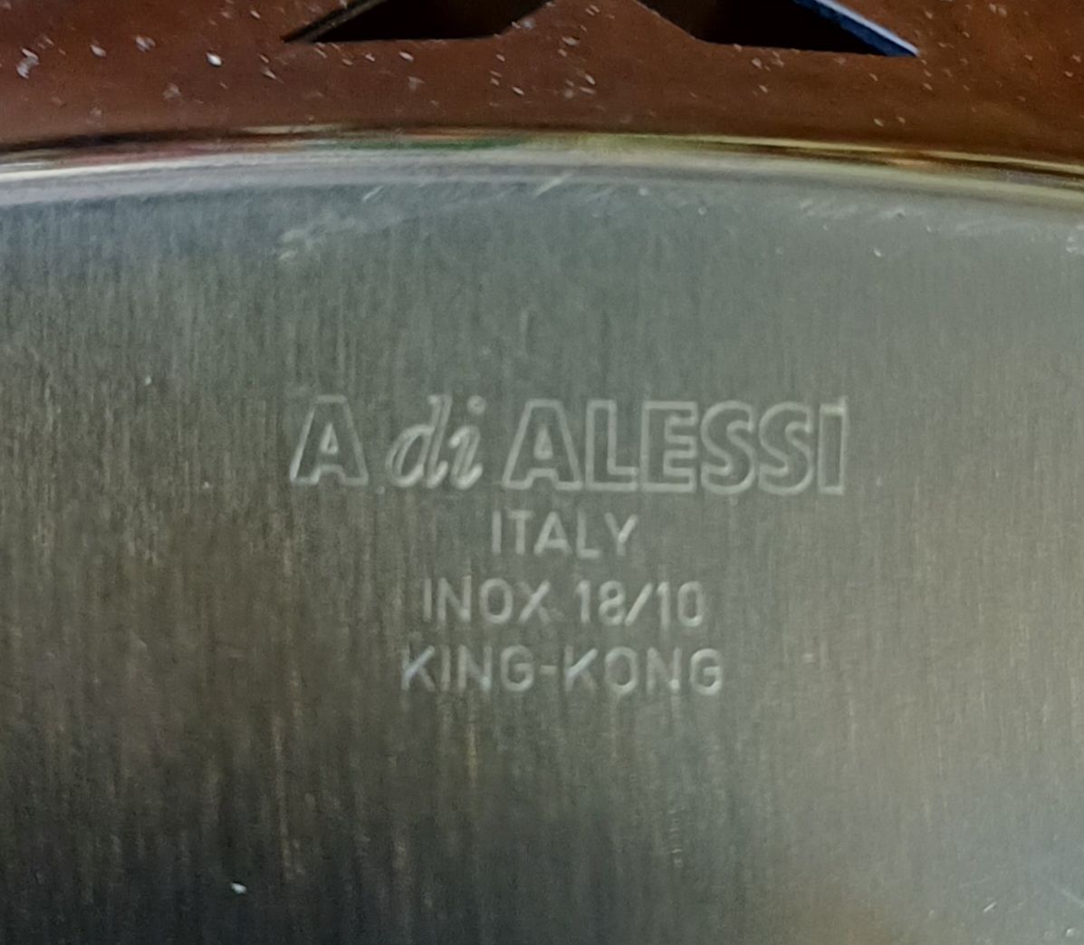 Alessi Piatti di portata: rundes Tablett von Alessi – Usato da Merenschwand venduto da Brockinell 2
