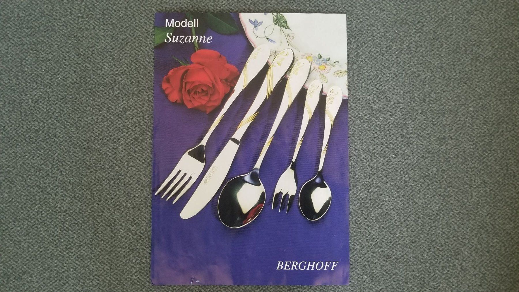 Bestecksets: Besteck 12-er-Service Berghoff 24 kt – Gebraucht aus Zürich von Baer21 3
