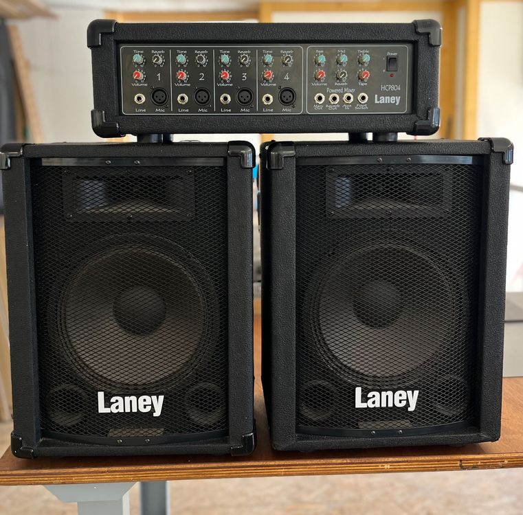 Laney HCP804 4KanalPAVerstärker 80 W 4 Ohm + 2 Boxen Kaufen auf Ricardo