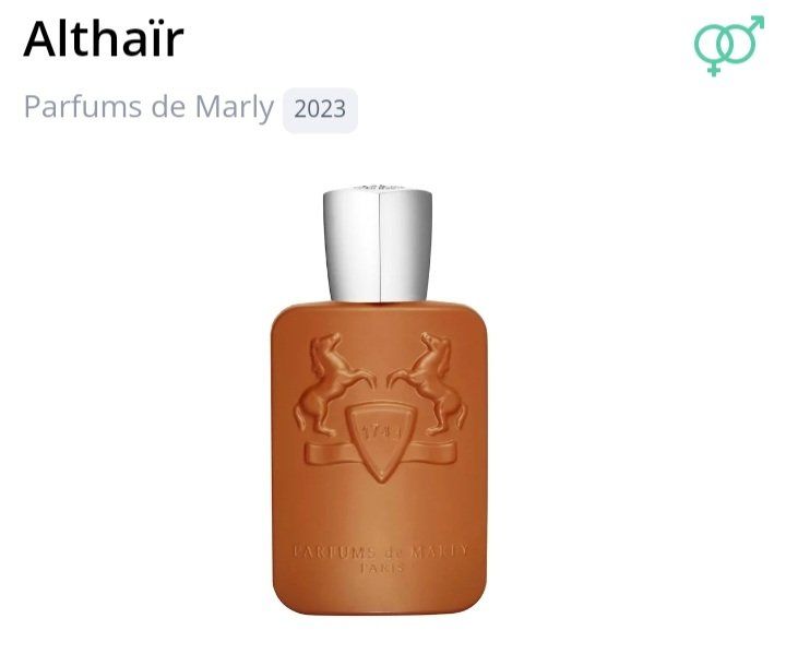 Profumi & Eau de Toilette: 2 ml ALTHAIR PARFUMS DE MARLY ABFÜLLUNG – Nuovo (secondo la descrizione) da St. Gallen venduto da CaliSunshine 2