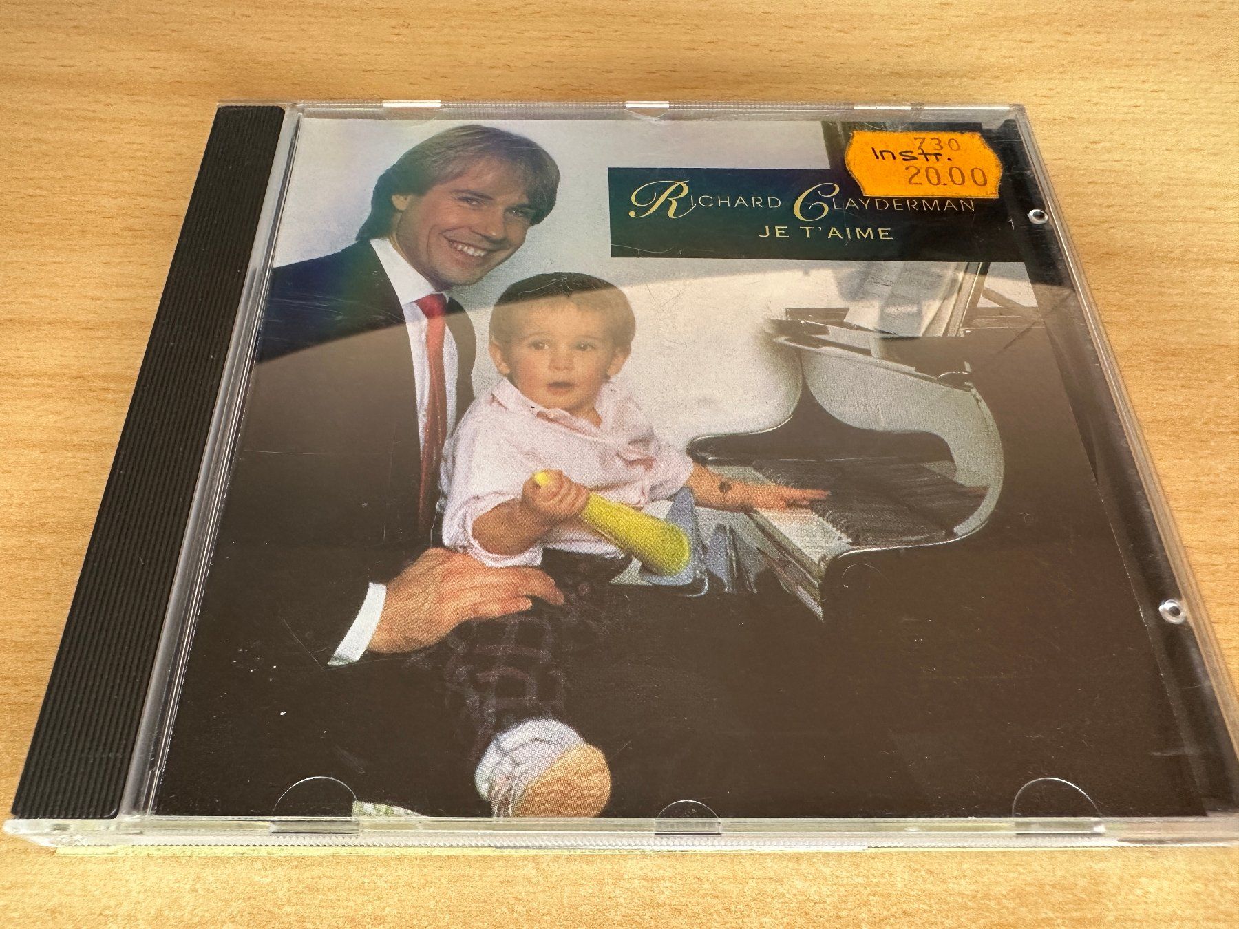 CDs: T8 Richard Clayderman - Je T'aime – Gebraucht aus Rikon im Tösstal von Alpenmutz