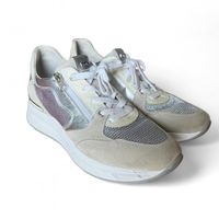 Grey and silver NeroGiardini shoes, size 39