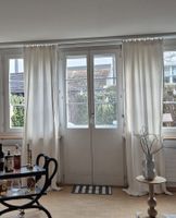2 Vorhänge / Gardinen helles beige 2 x 250 x 250 cm