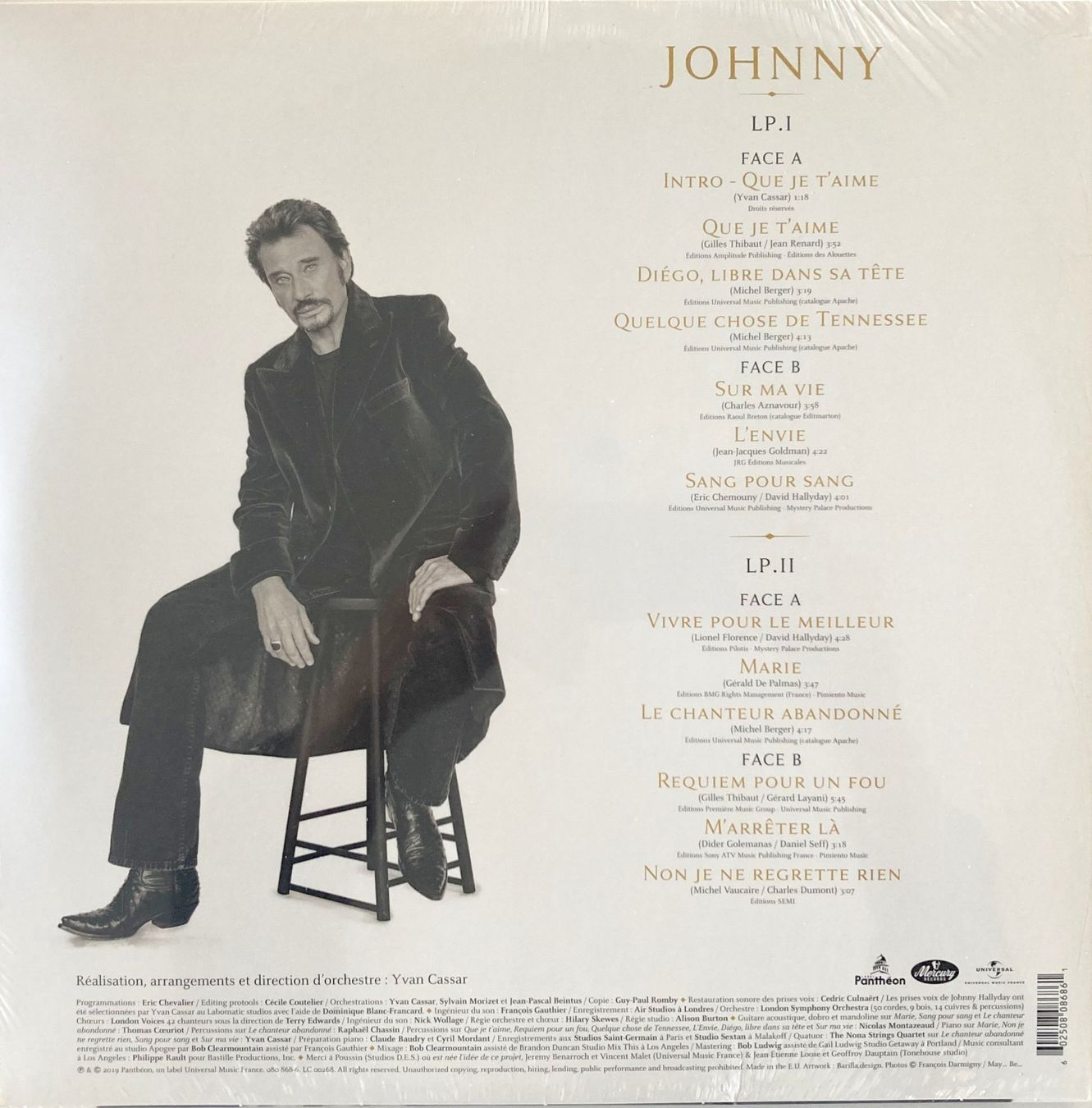 Dischi in vinile: JOHNNY HALLYDAY - JOHNNY – Nuovo e nell'imballaggio originale da Bottens venduto da hotter-than-hell 1