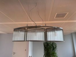Licht im Raum Stilio Oval 6 Pendelleuchte dimmbar NP: 5800.-