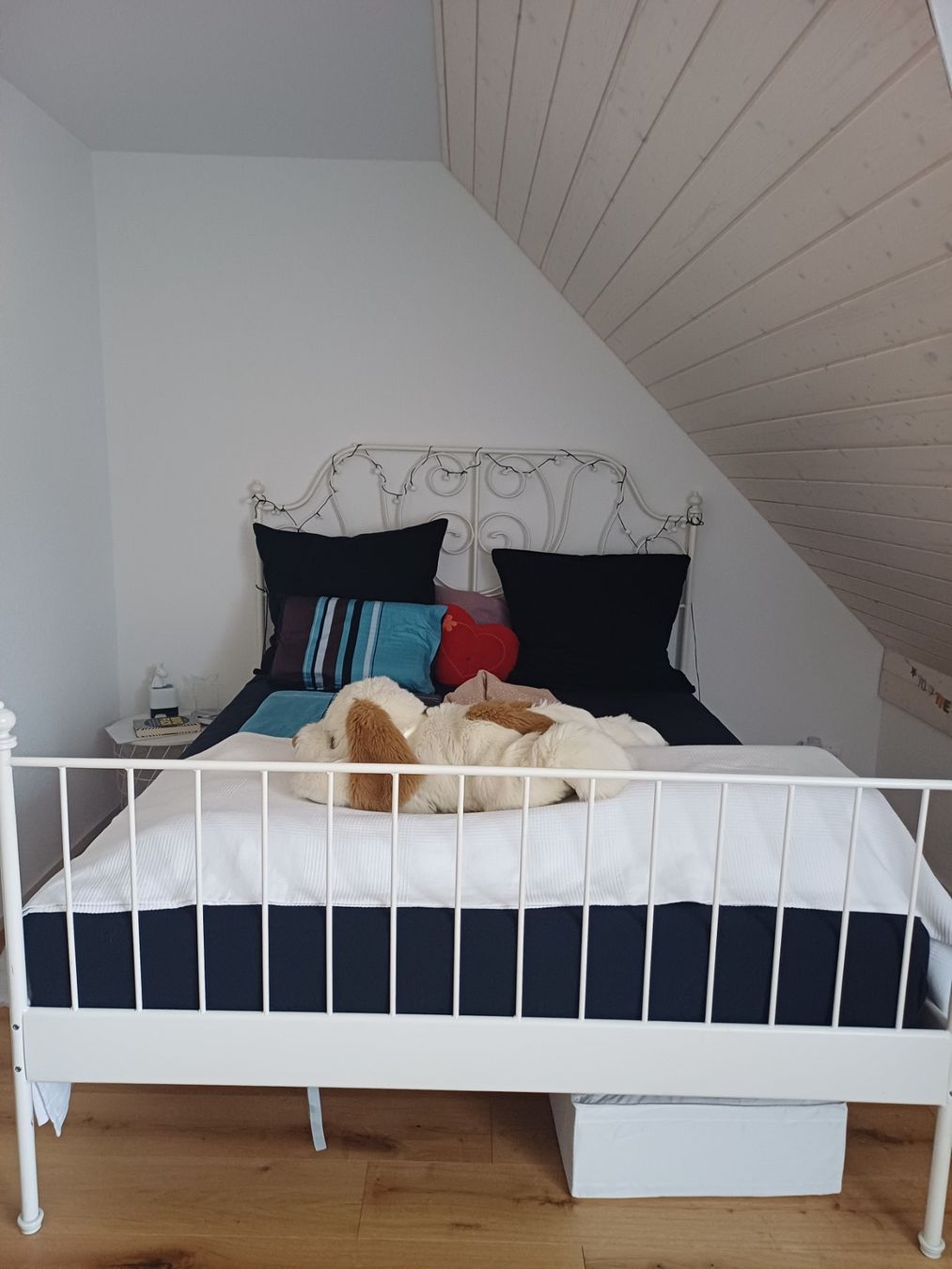Ikea Lits: Shabby Chic Bettgestell – D'occasion à Saland par rpo_yjn7 2