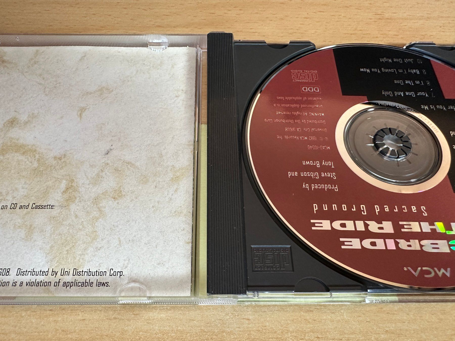 CD: McBride & The Ride – Sacred Ground – Usato da Rikon im Tösstal venduto da Alpenmutz 2