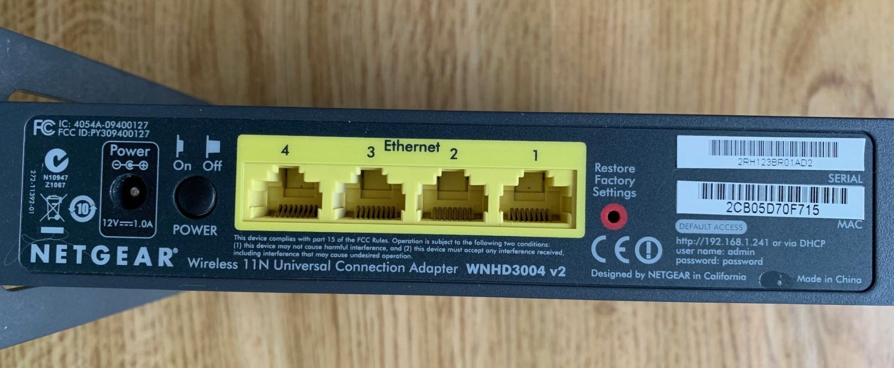 Netgear Router WNHD3004 v2, 2 Stück (Gebraucht) in Uster für CHF 2 ...
