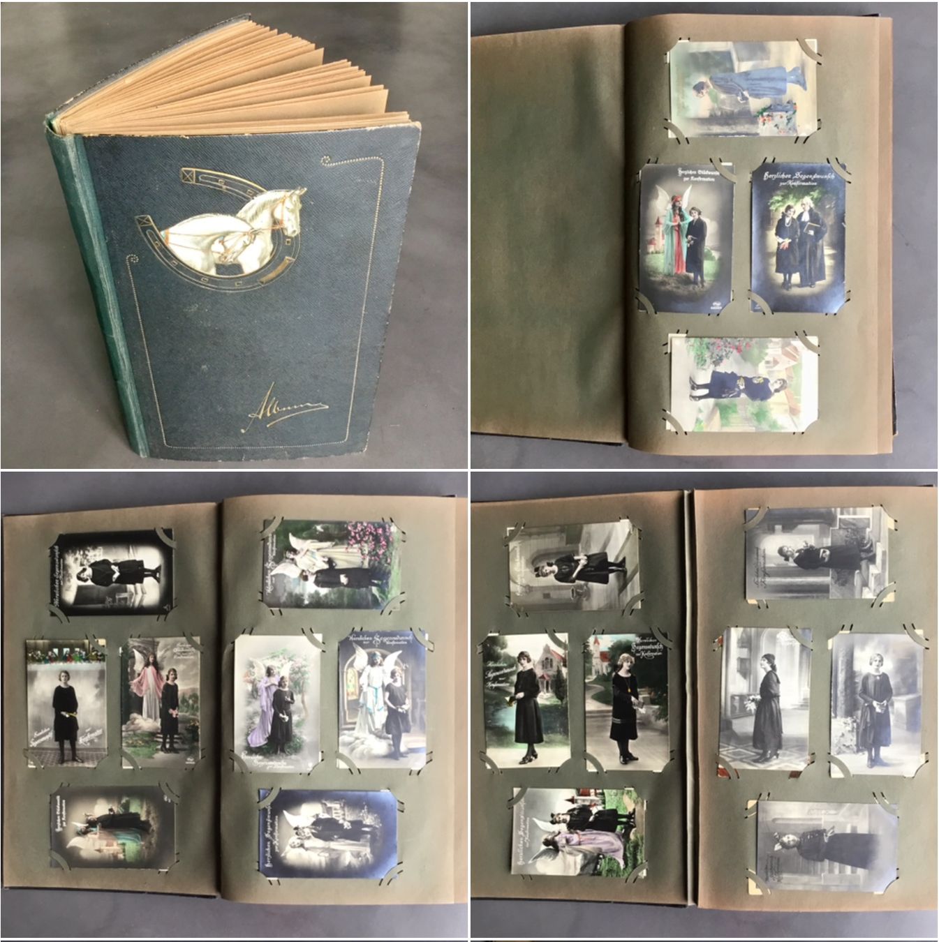 Cartoline postali: Postkarten Sammlung antik | Album – Usato da Eggersriet venduto da Wiese61 1