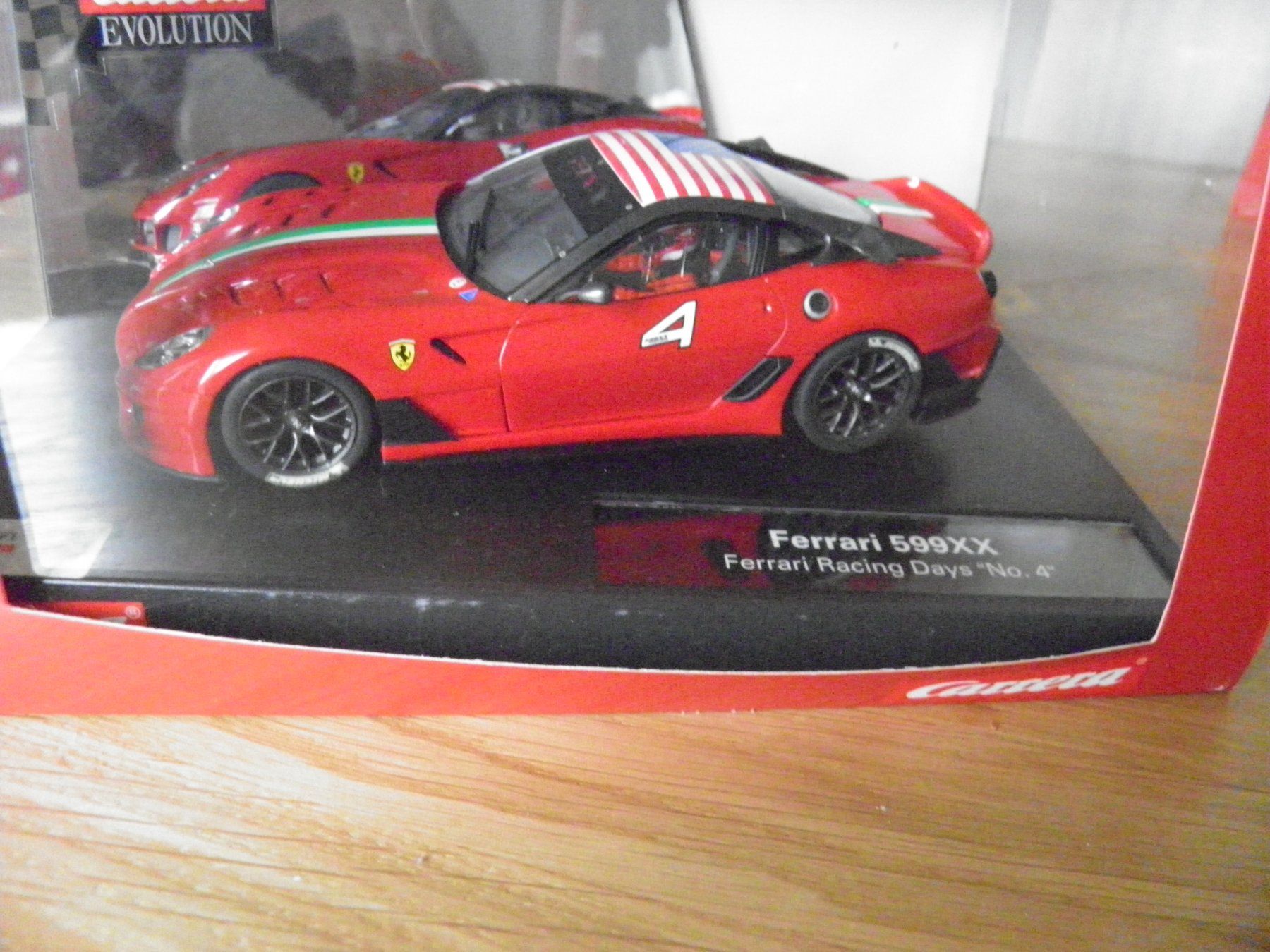 Carrera Piste: Carrera 1:32  Evo Ferrari 599 – Nuovo e nell'imballaggio originale da Lachen SZ venduto da Hojasuka