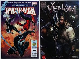 SPIDER-MAN MIDTOWN COMICS #1 + VENOM CUSTOM EDITION 2018-20