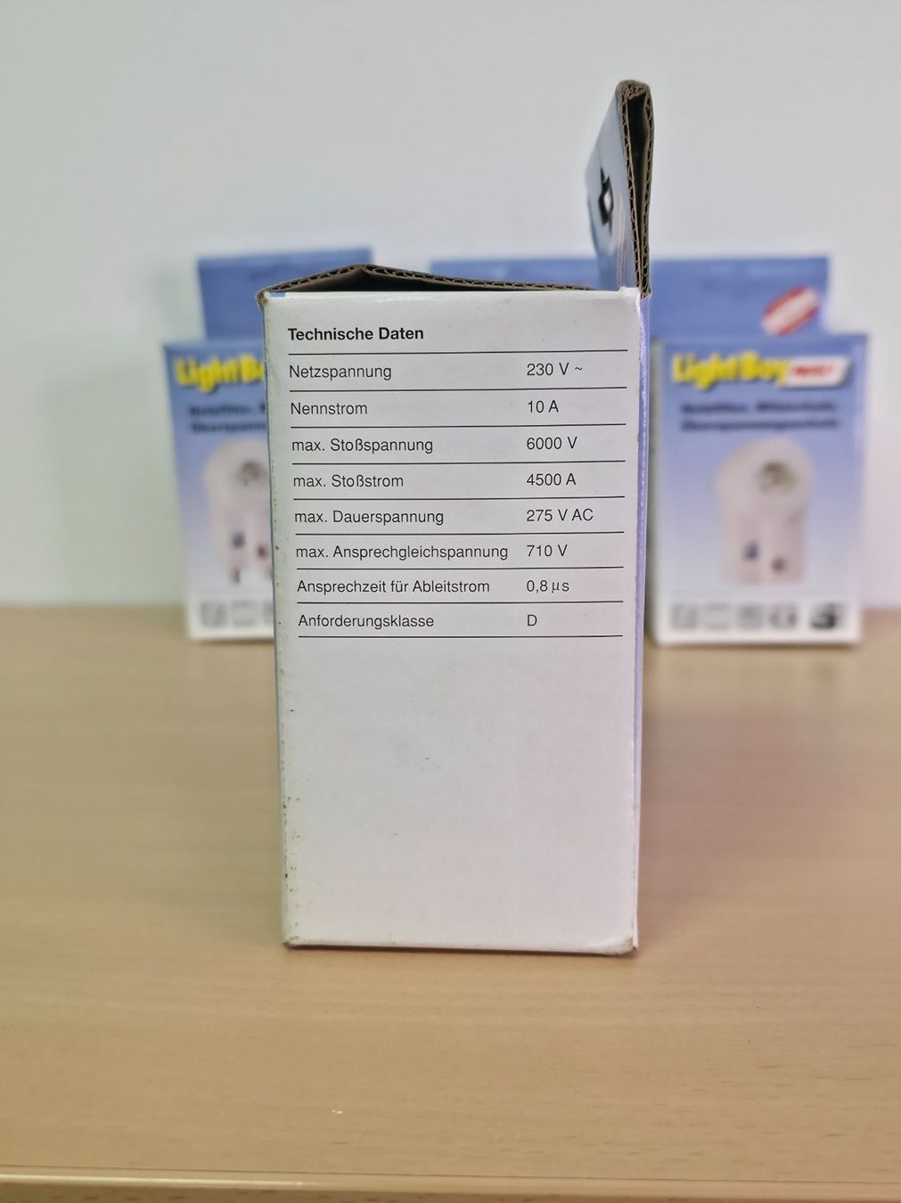 Spine: 4x LightBoy Netzfilter, Blitzschutz, Überspannungsschutz NOS – Nuovo (secondo la descrizione) da Dietlikon venduto da litisop 1