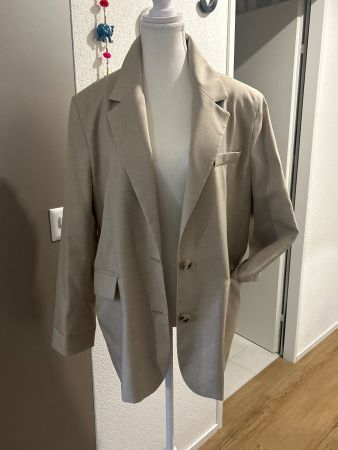 Blazer beige  von Bershka Gr. S