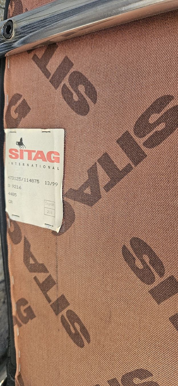 Sitag Sedie: Sitag Bürostuhl Freischwinger, Leder - schwarz – Usato da Belp venduto da Ginus85 4