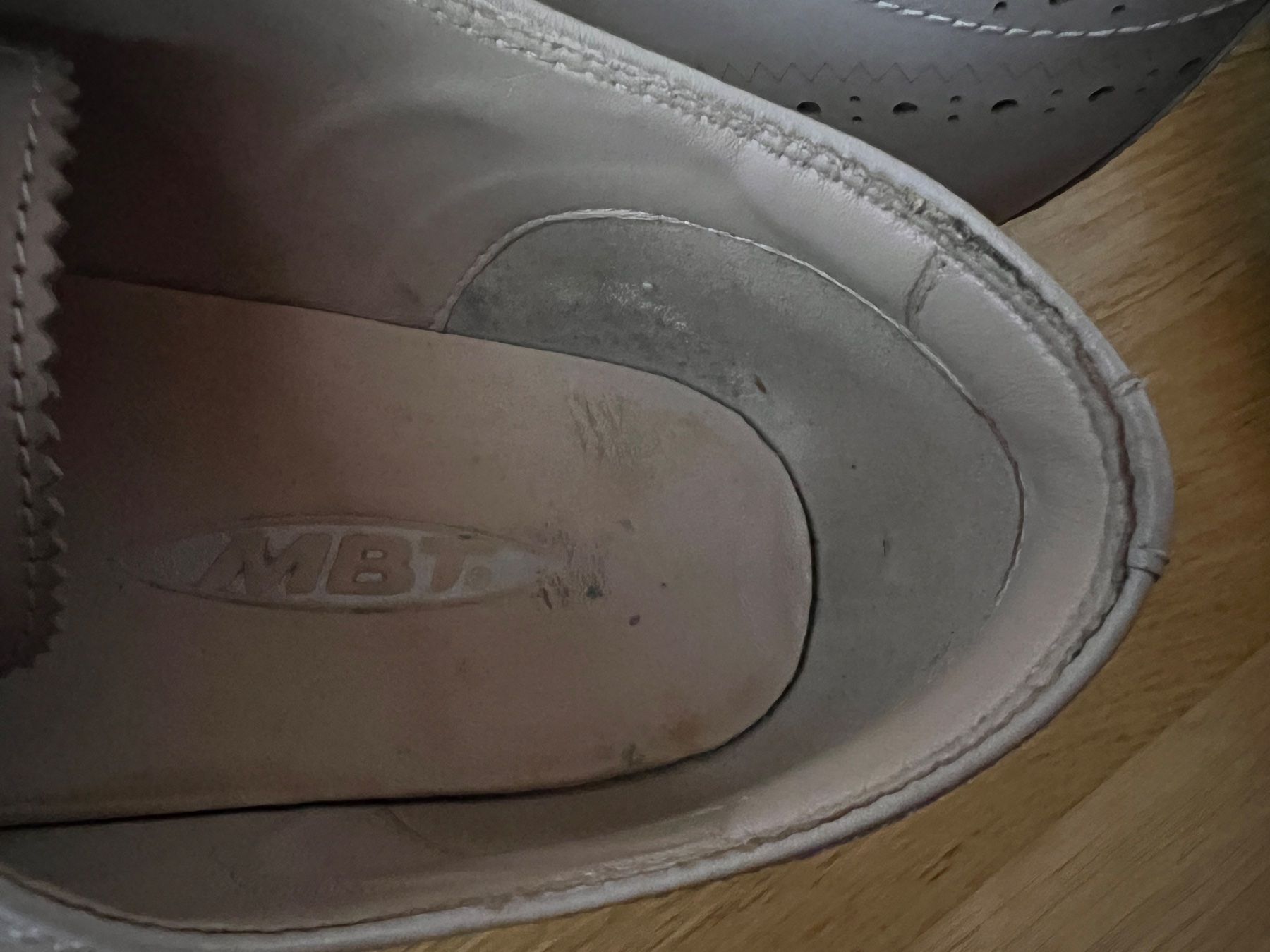 MBT Herrenschuhe: MBT Schuhe beige Grösse 39 Brogue Leder – Gebraucht aus Urdorf von fre_8xmr 3