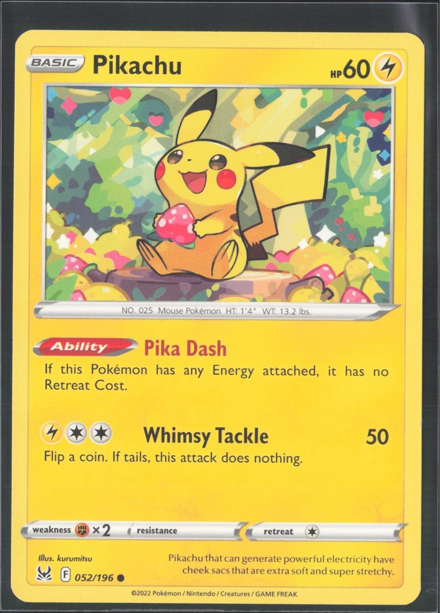 Pokémon Carte collezionabili: POKÉMON / Pikachu / Lost Origin 🇺🇸 – Usato da Herzogenbuchsee venduto da TCG-High-Quality