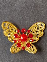 Haarnadel mit Glitzersteinen