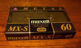 MAXELL MX-S 60 METAL - Cobalt Metal