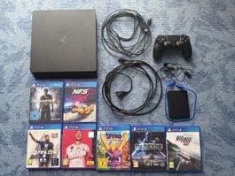 Ps 4 Slim 500GB + Zubehör