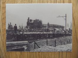 Reproduktion Lötschbergbahn bei Bunderach