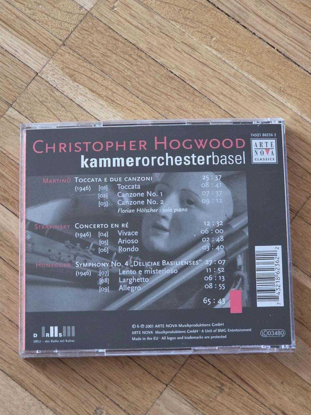 CD: CD: Christopher Hogwood, Kammerorchester Basel – Usato da Aesch BL venduto da immon 1