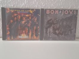 2CDs Bon Jovi Blaze of Glory&  Slippery When Wet😍