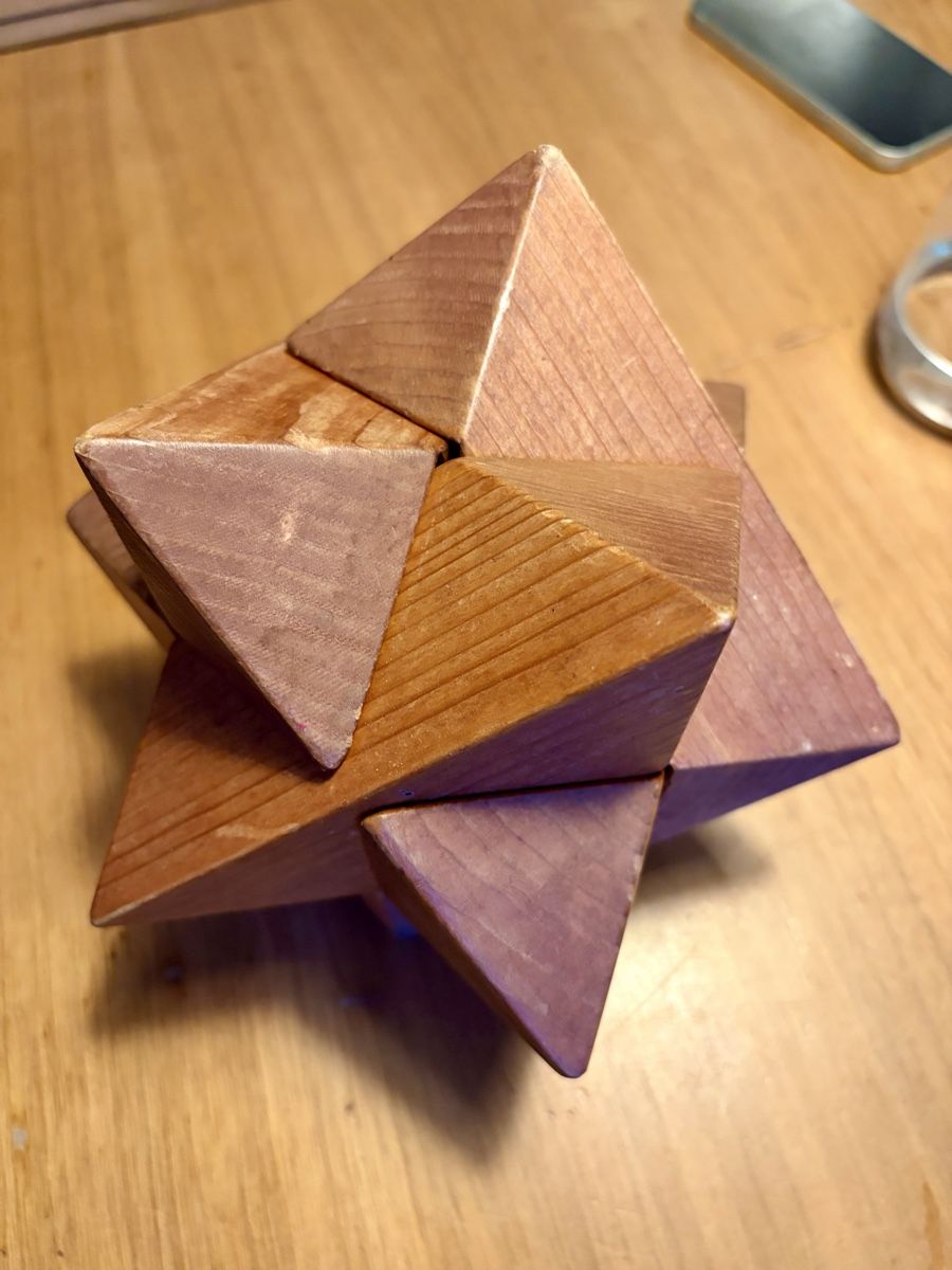 Giocattoli: Holzstern Puzzle gross – Usato da Basel venduto da Konix 4