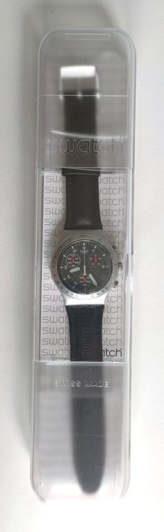 Swatch Montres: Swatch Irony Chrono Aluminium  neu, ohne Garantie YCS4024D – Neuf avec emballage d'origine à Oberlunkhofen par Itsale 1