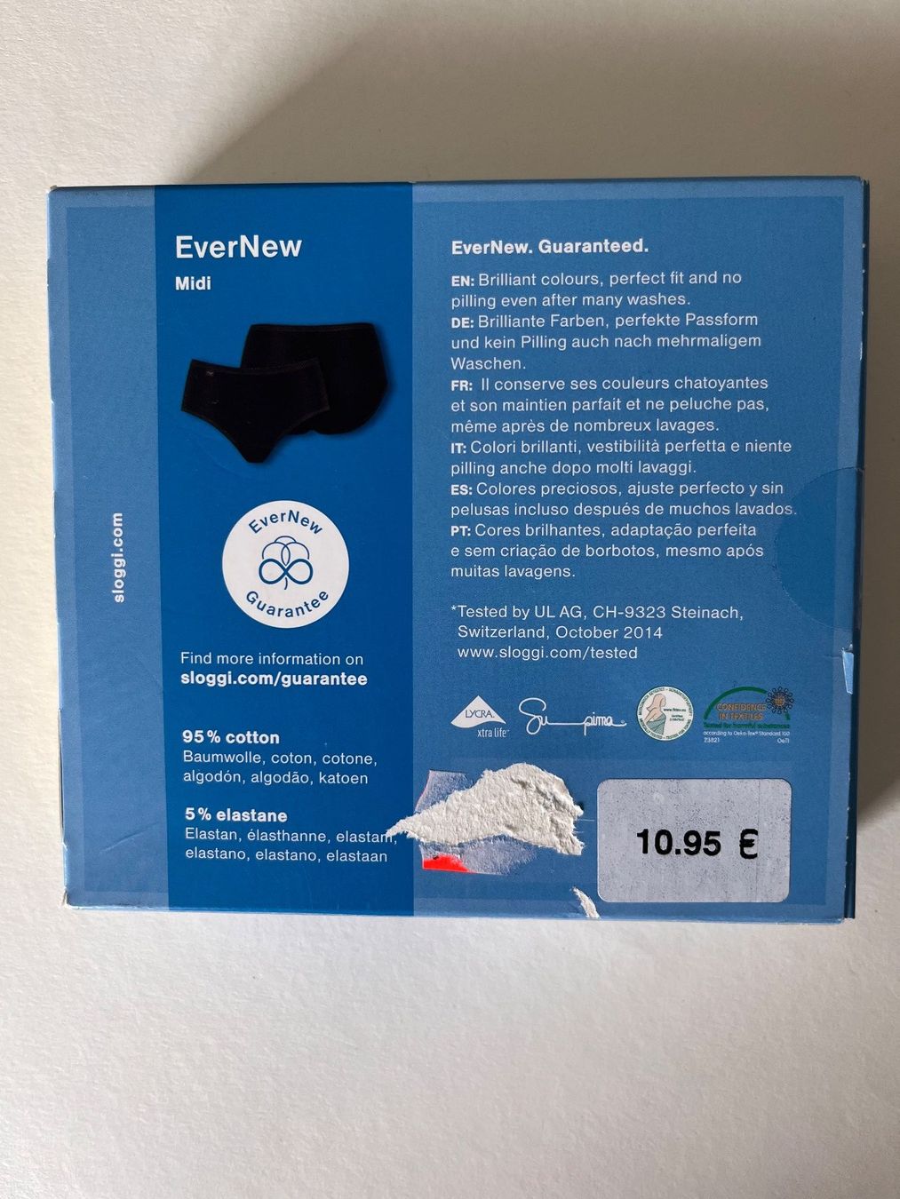 Sloggi Altra biancheria intima: SLOGGI, EverNew Midi, Grösse 48, 1 Stück, Schwarz – Nuovo e nell'imballaggio originale da Rudolfstetten venduto da gst_g7xl 2