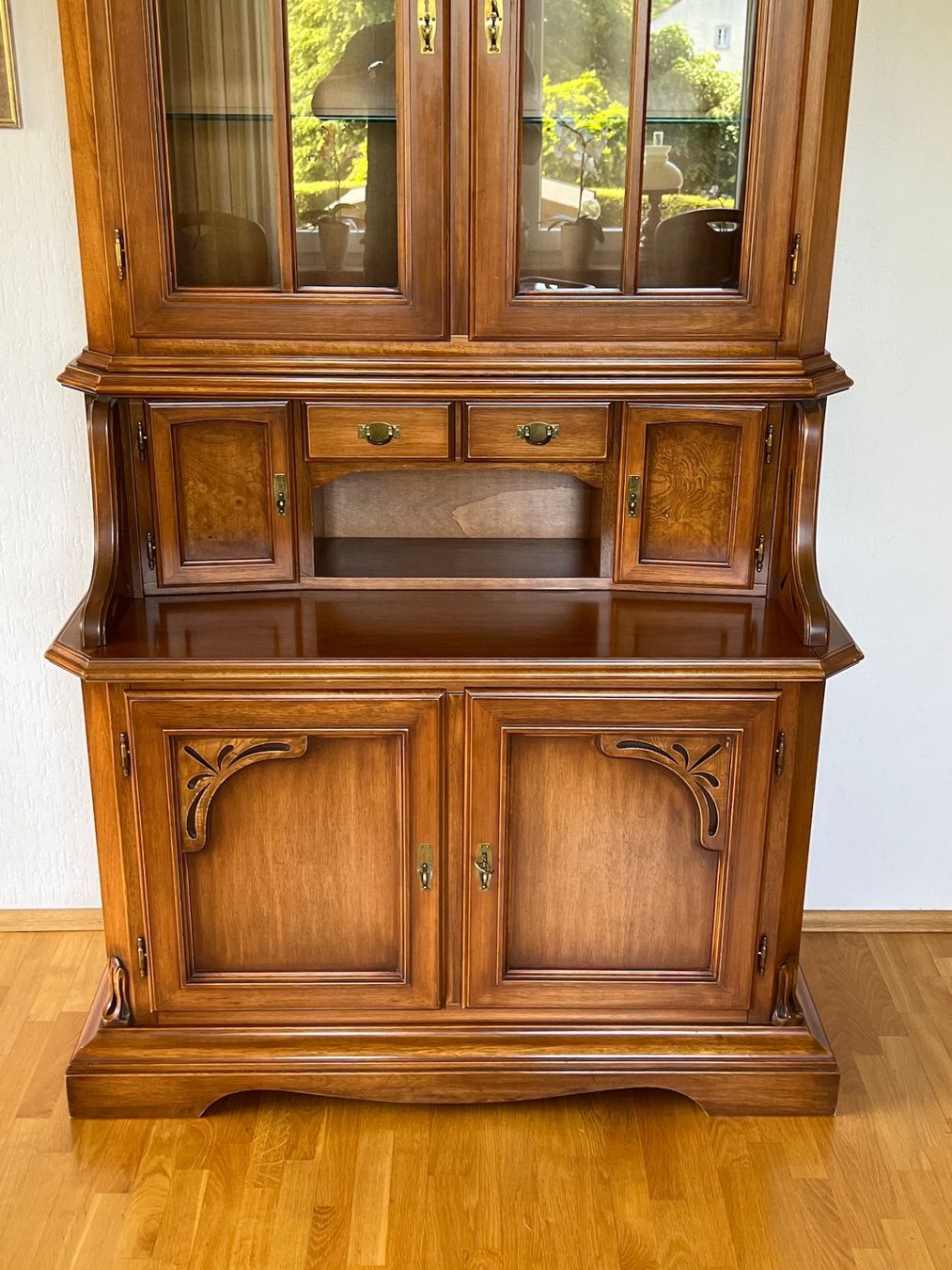 Vitrinen: Biedermeier Stilmöbel Sekretär Vitrine SELVA  + Versand – Gebraucht aus Gemünden von GEUENWALD 6